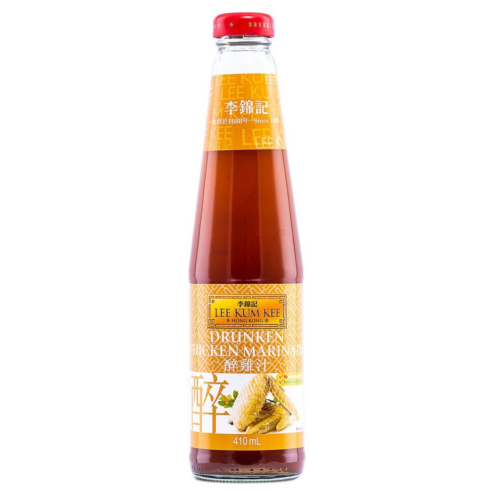 Lee Kum Kee drunken chicken marinade - British product
