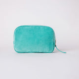 Elizabeth Scarlett honey bee cosmetic bag in turquoise - British product