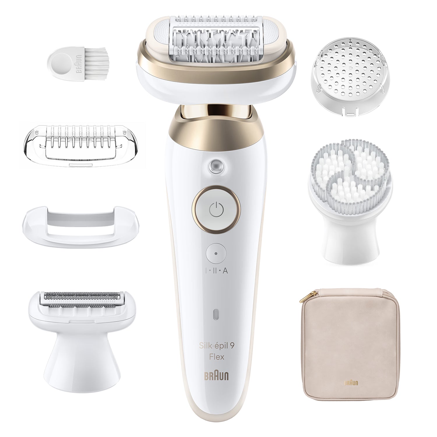 Braun Silk·épil 9 Flex gold epilator - British product