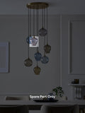 Hampton grey glass shade spare part (British brand)