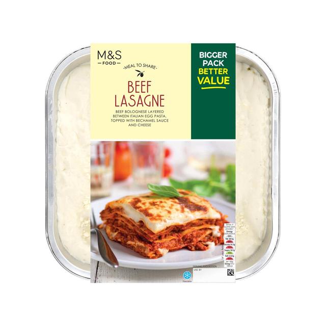 M&S Beef Lasagne Meal to Share   1.5kg