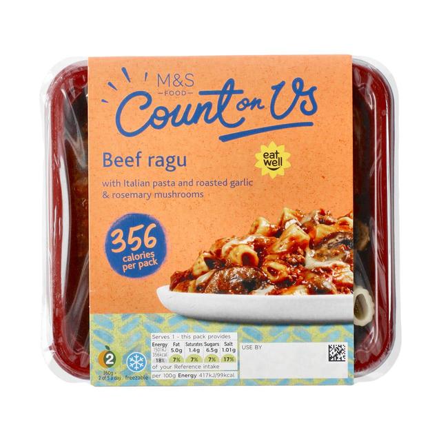 M&S Count On Us Beef Ragu   360g