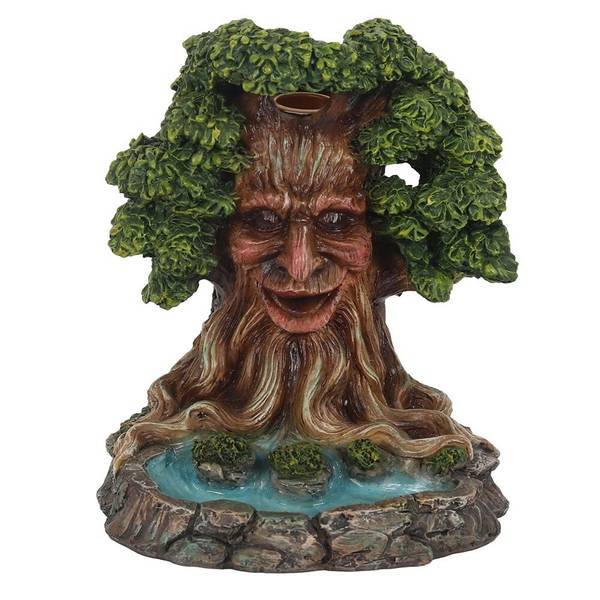 Something Different Incense Burner Tree Man Pond 16cm (British brand)