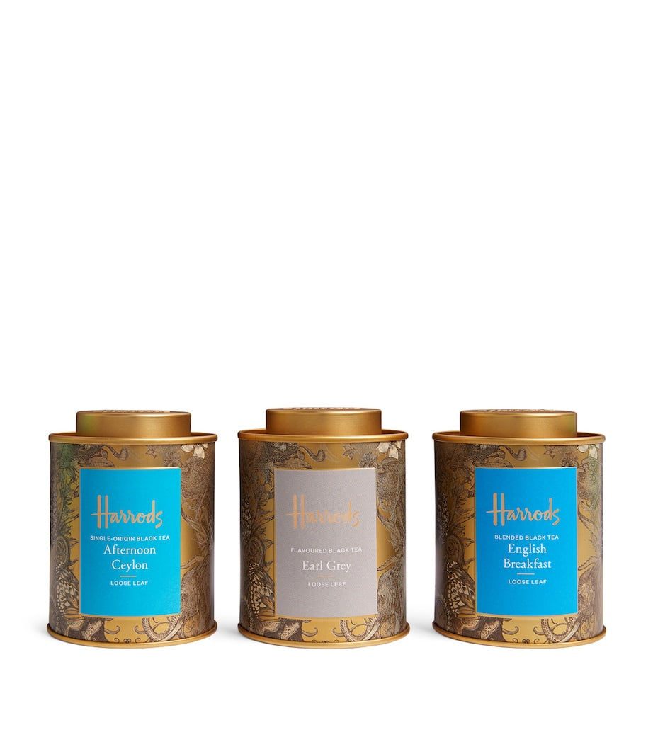 Harrods Classic Loose Leaf Tea Selection (3 x 50g), UK version