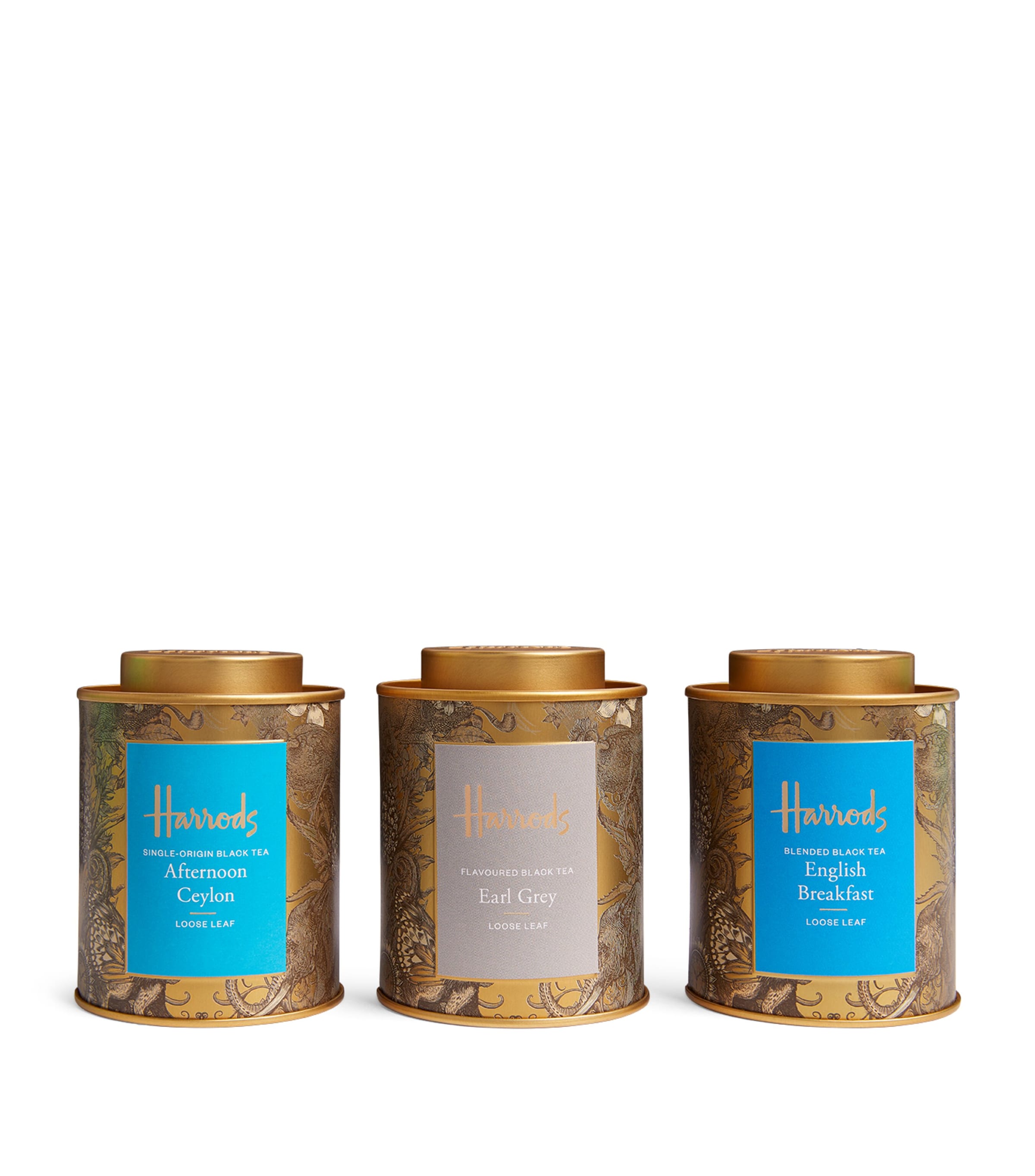 Harrods Classic Loose Leaf Tea Selection (3 x 50g), UK version