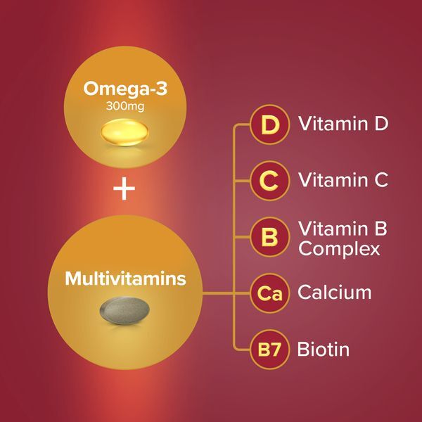 Seven Seas Omega 3 & Multivitamins Woman 50+ Duo GOODS Superdrug   