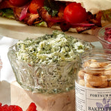 Coconut tzatziki vegan dip made with coconut yoghurt, UK version