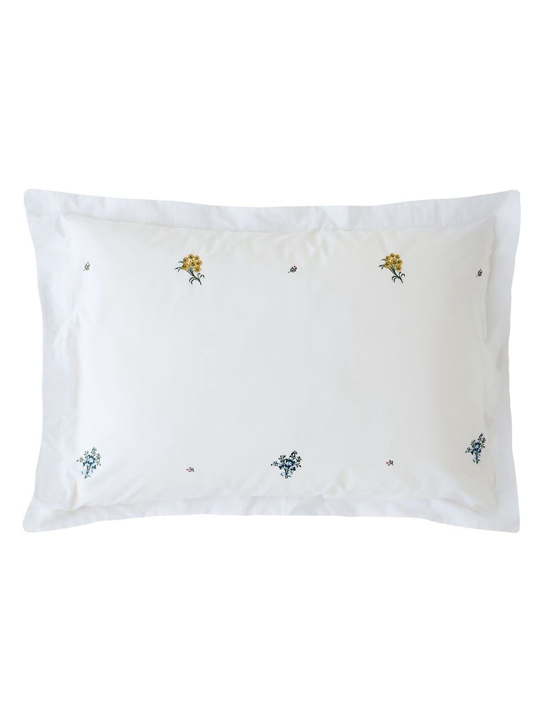 Historic Royal Palaces white embroidered pillowcases, imported from the UK