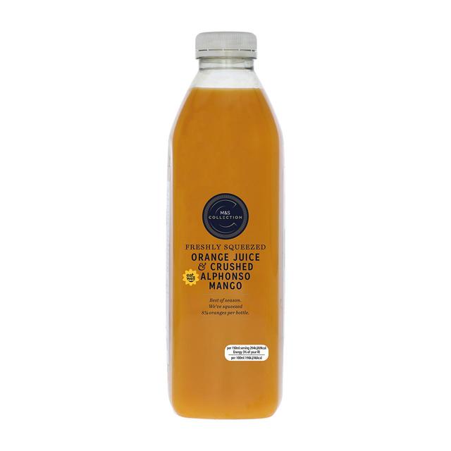 M&S Freshly Squeezed Orange Juice & Crushed Mango   1L GOODS M&S   