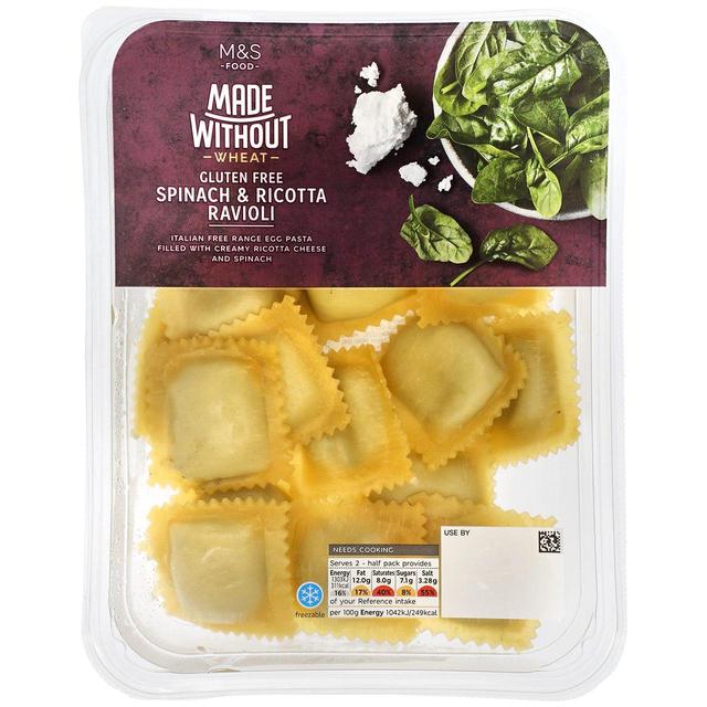 M&S Made Without Spinach & Ricotta Ravioli   250g GOODS M&S   