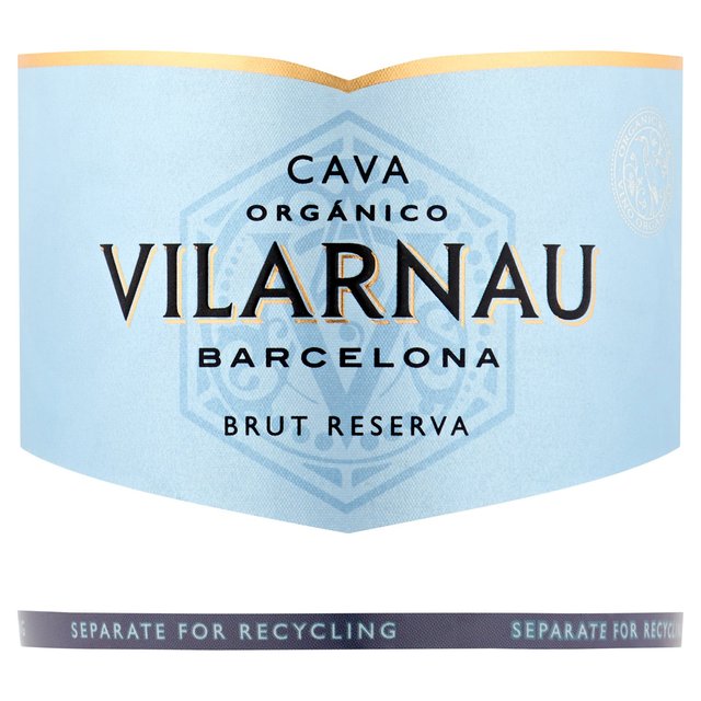 Vilarnau Brut Reserva Organic Cava   75cl