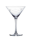 The Vintage List fern martini glass set of 2 - British product