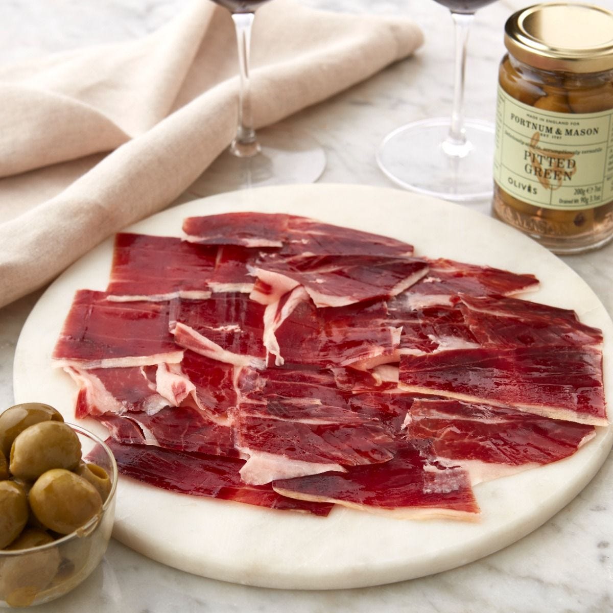 Hidalgo Iberico de Bellota ham 100g, imported from the UK