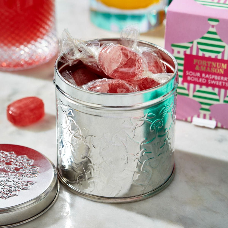 Fortnum & Mason sour raspberry boiled sweets 120g, imported from the UK