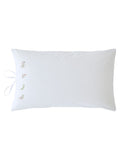 Historic Royal Palaces rose pink embroidered pillowcases 200 thread count (British brand)