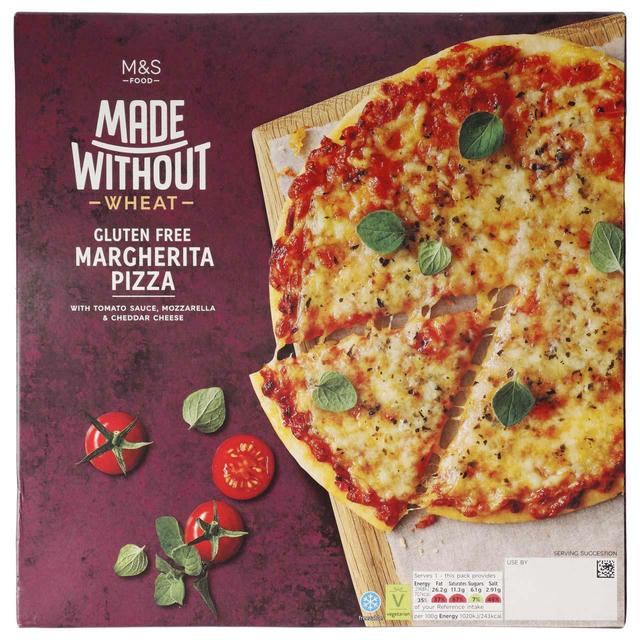 M&S Made Without Margherita Pizza   271g GOODS M&S   