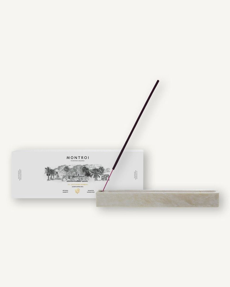 MONTROI Saffran-Sandal incense sticks box of 100, UK version