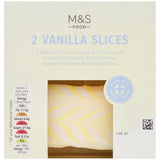 M&S 2 Vanilla Slices   206g GOODS M&S   