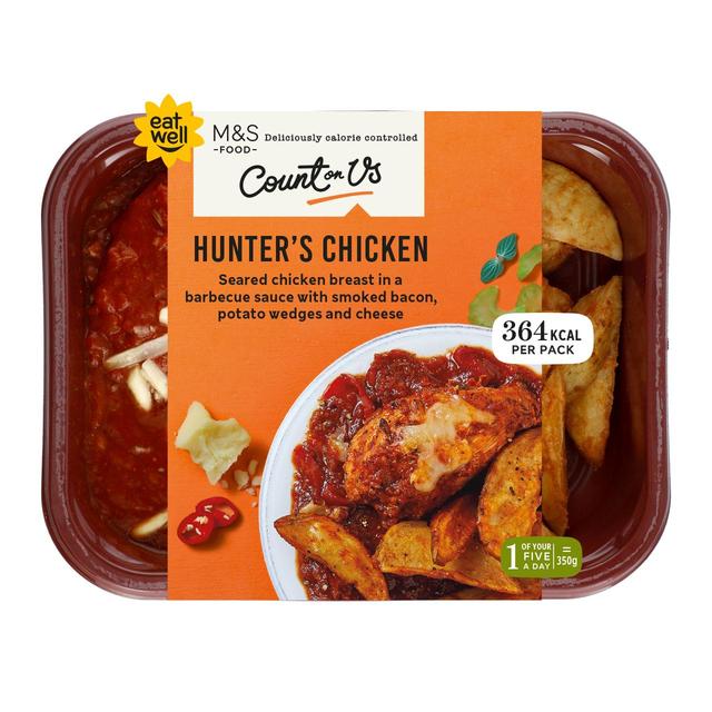 M&S Count On Us Hunters Chicken & Potato Wedges   350g