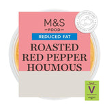 M&S Reduced Fat Roasted Red Pepper Houmous   200g GOODS M&S   