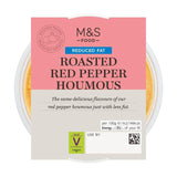 M&S Reduced Fat Roasted Red Pepper Houmous   200g GOODS M&S   