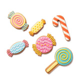 Sweet Treats iced biscuits with hand-piped candy designs, British product