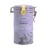 Cartwright & Butler Lemon & Dark Chocolate Viennese Whirls in Tin   200g GOODS M&S   