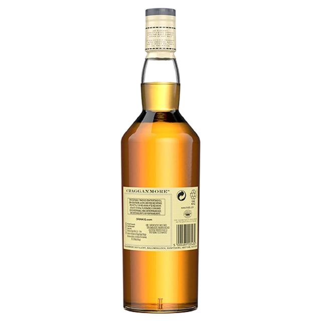 Cragganmore 12 Year Old Single Malt Scotch Whisky   70cl