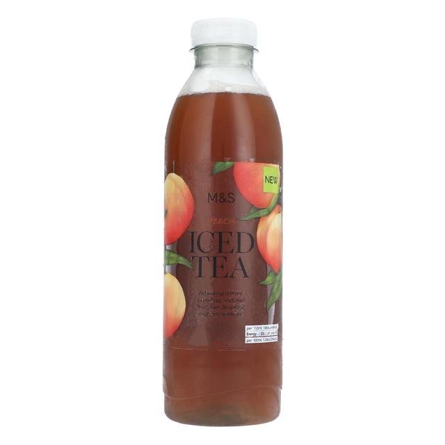 M&S Spanish Peach Iced Tea No Added Sugar   750ml