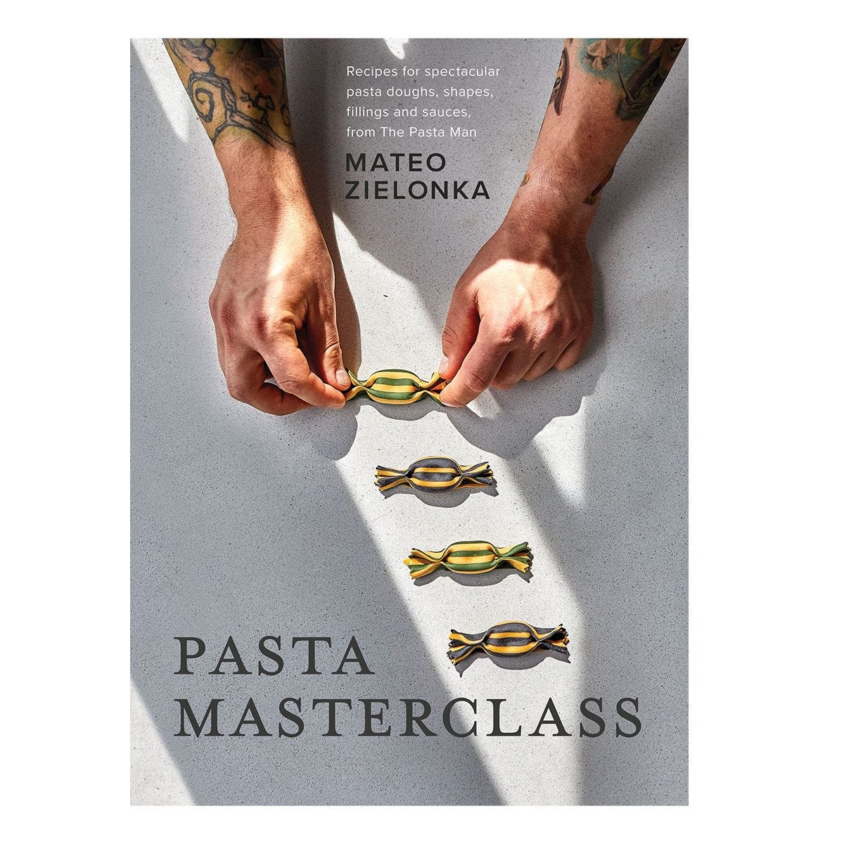Pasta Masterclass cookbook 256 pages, UK version