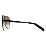 Guess GU00069 grey gradient aviator sunglasses for men, UK version