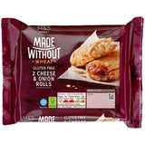 M&S Made Without Cheese & Onion Rolls   2 per pack GOODS M&S   