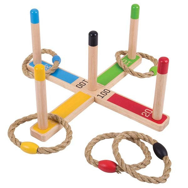 Bigjigs Toys Wooden Quoits Game GOODS Superdrug   