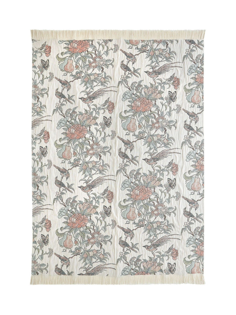 Historic Royal Palaces Hampton jacquard throw 130x170cm, UK version