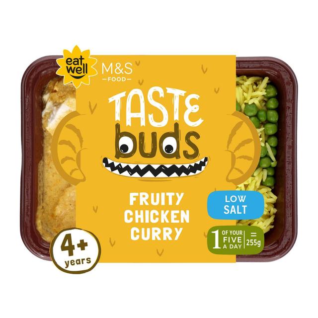 M&S Taste Buds Mild Chicken Curry with Rice   225g