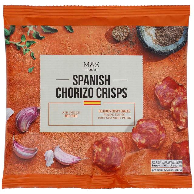 M&S Spanish Chorizo Crisps   25g GOODS M&S   