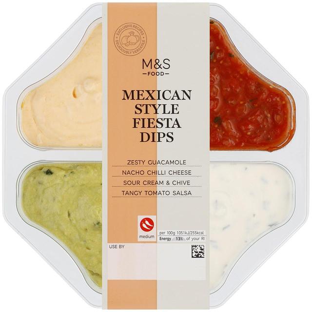 M&S Tex Mex Dip Selection   428g GOODS M&S   