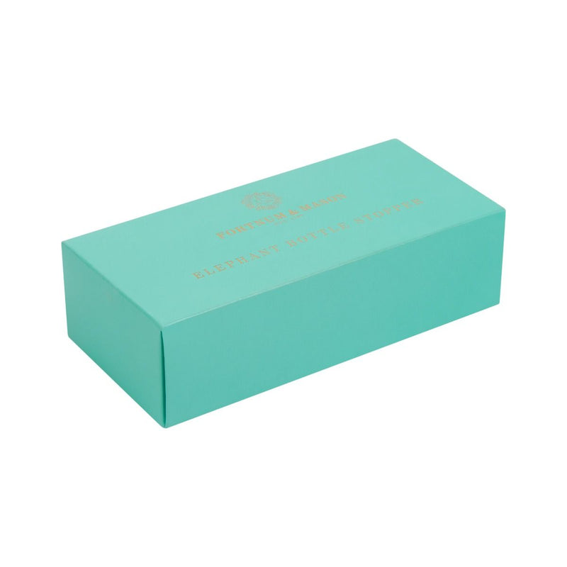Fortnum's elephant bottle stopper gold stainless steel 10cm - British product