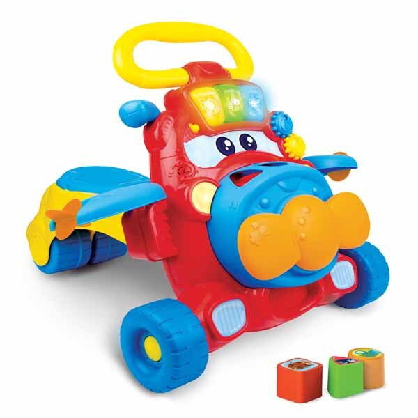 Winfun Junior Jet 2-in-1 Ride-On toy, imported from the UK