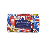 The English Soap Company sandalwood amber soap bar 190g - British product