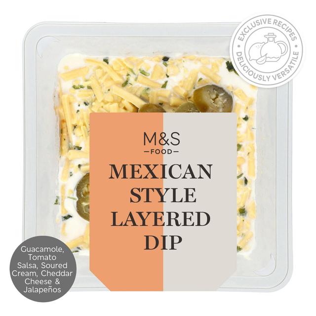 M&S Mexican Style Layered Dip   410g GOODS M&S   