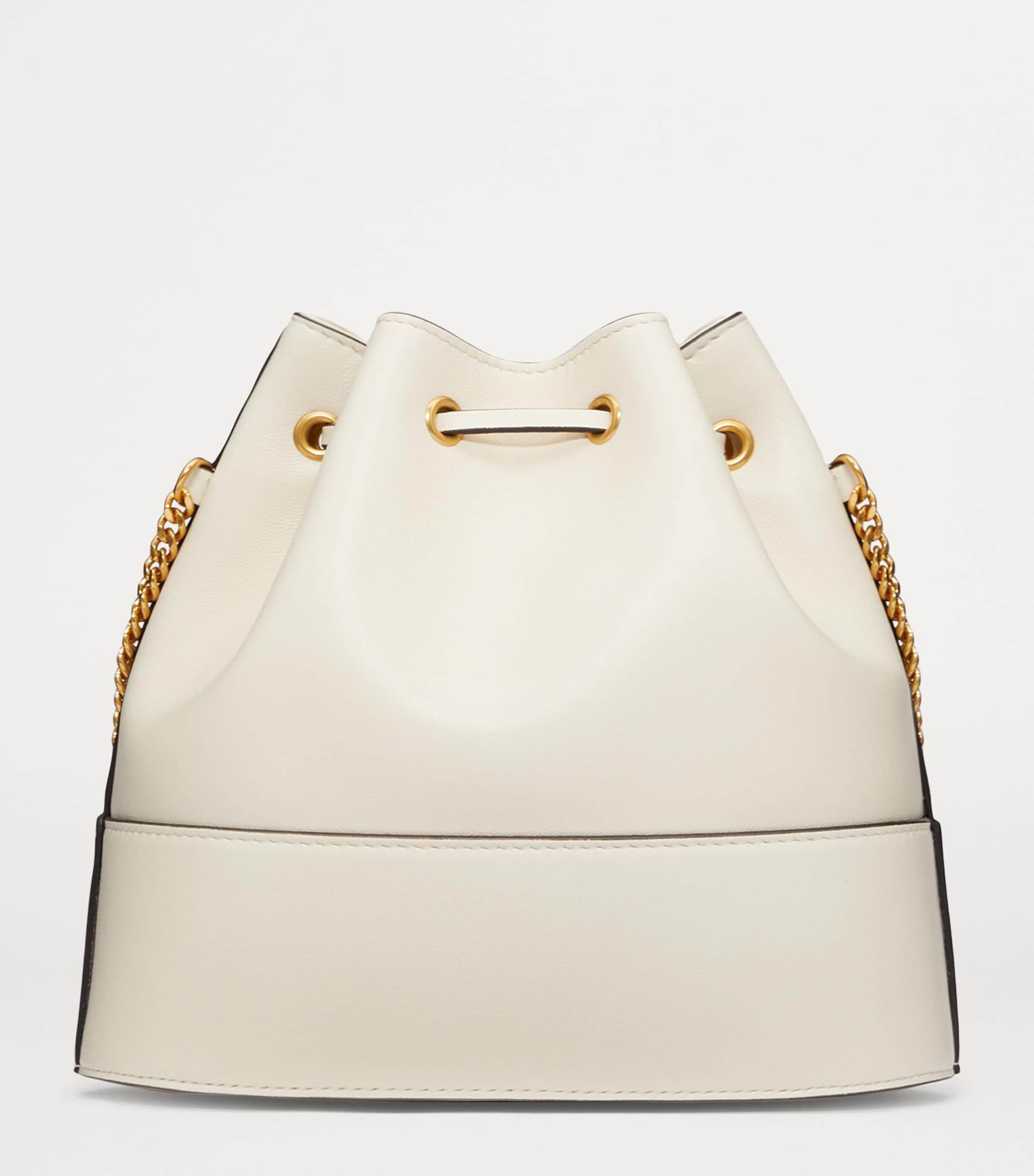 Valentino Garavani VLogo leather bucket bag, imported from the UK