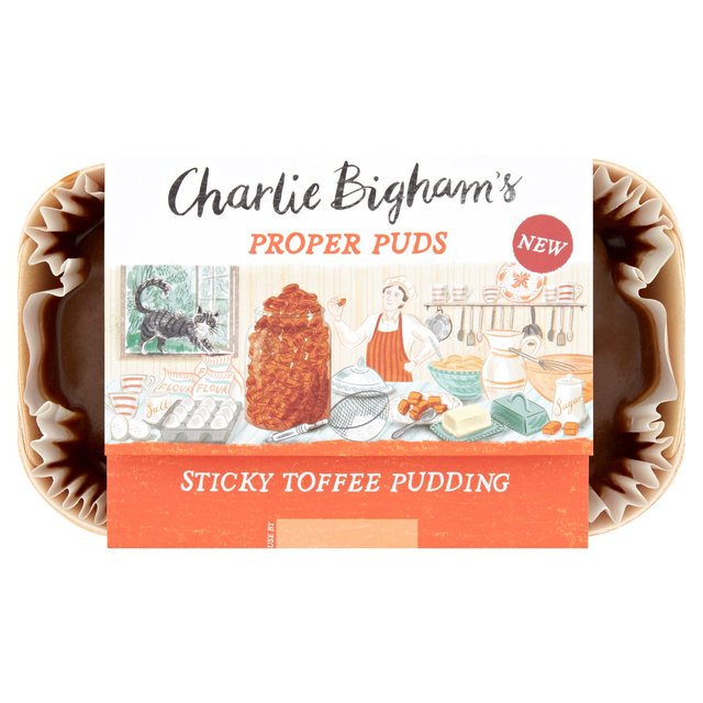 Charlie Bigham's Sticky Toffee Pudding   436g GOODS M&S   