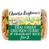 Charlie Bigham's Thai Green Chicken Curry with Rice for 2   805g GOODS M&S   