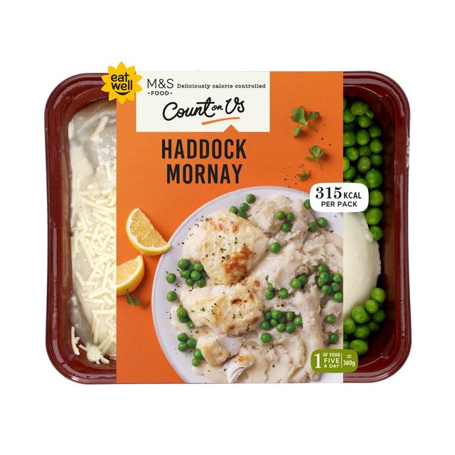 M&S Count On Us Haddock Mornay   380g