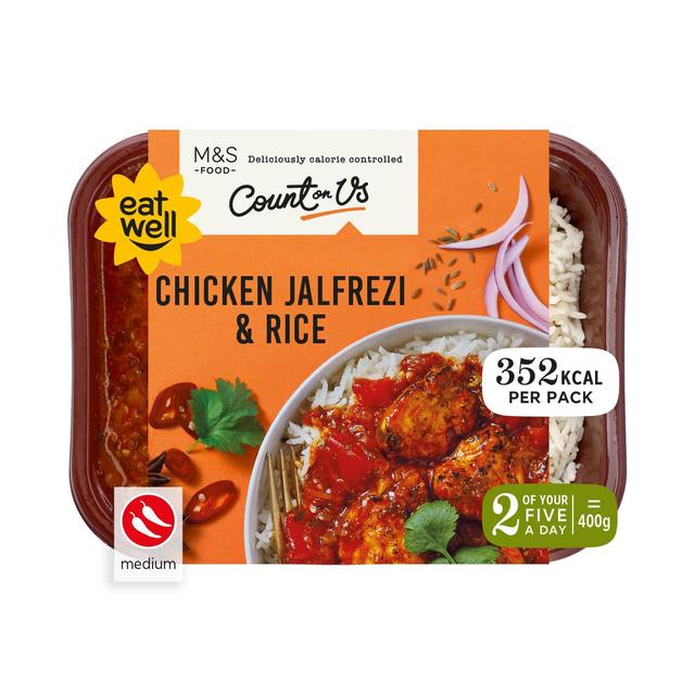 M&S Count On Us Chicken Jalfrezi with Rice   400g