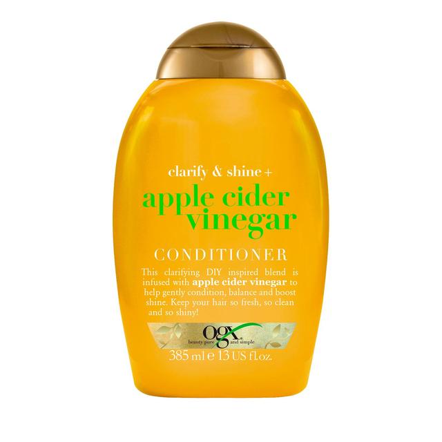 OGX Clarify & Shine+ Apple Cider Vinegar pH Balanced Conditioner   385ml GOODS M&S   