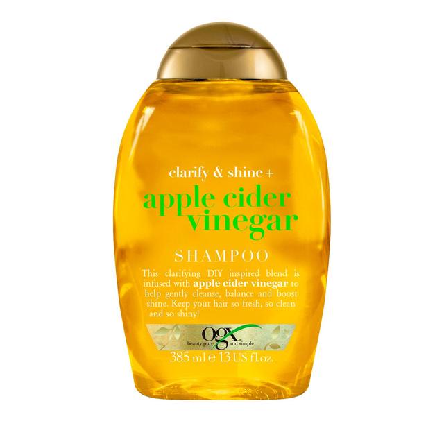 OGX Clarify & Shine+ Apple Cider Vinegar pH Balanced Shampoo   385ml GOODS M&S   