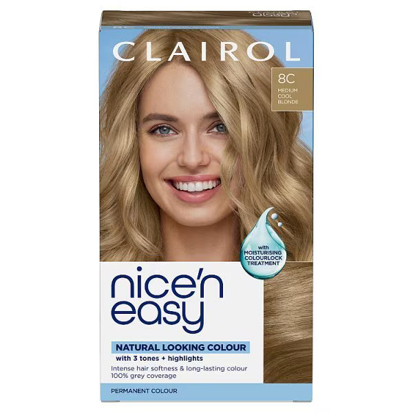 Clairol Nice'N Easy Permanent Hair Dye SB1 Light Beach Blonde