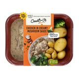 M&S Count On Us Chicken in Creamy Mushroom Sauce   370g GOODS M&S   